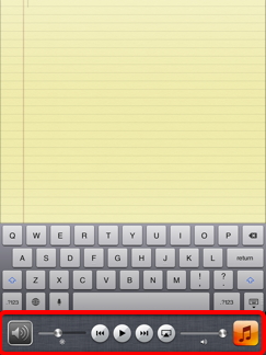 iPad Multitasking Bar