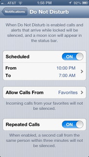 Do Not Disturb