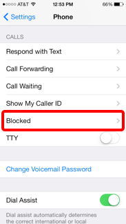 Block List