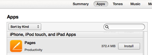 iTunes Apps
