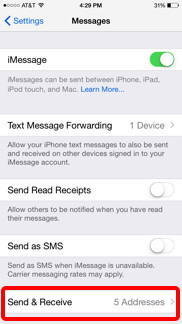 Send & Receive