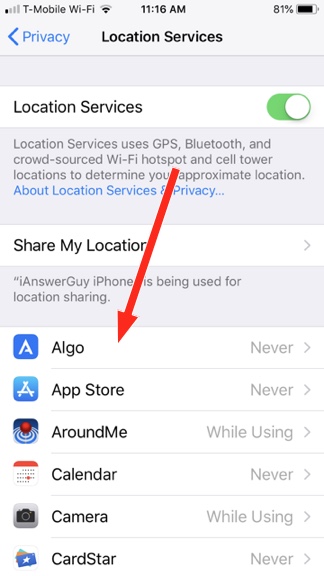 Location Services